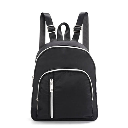 Rucksack mit Auffälligem Skull- und Rosen-Motiv Brehn