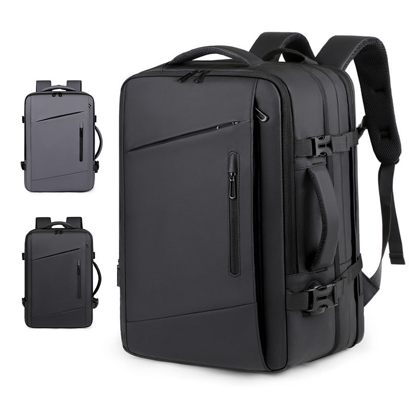 Eleganter Laptop-Rucksack mit Innovativem Stauraum und Praktischen Fächern Brehn