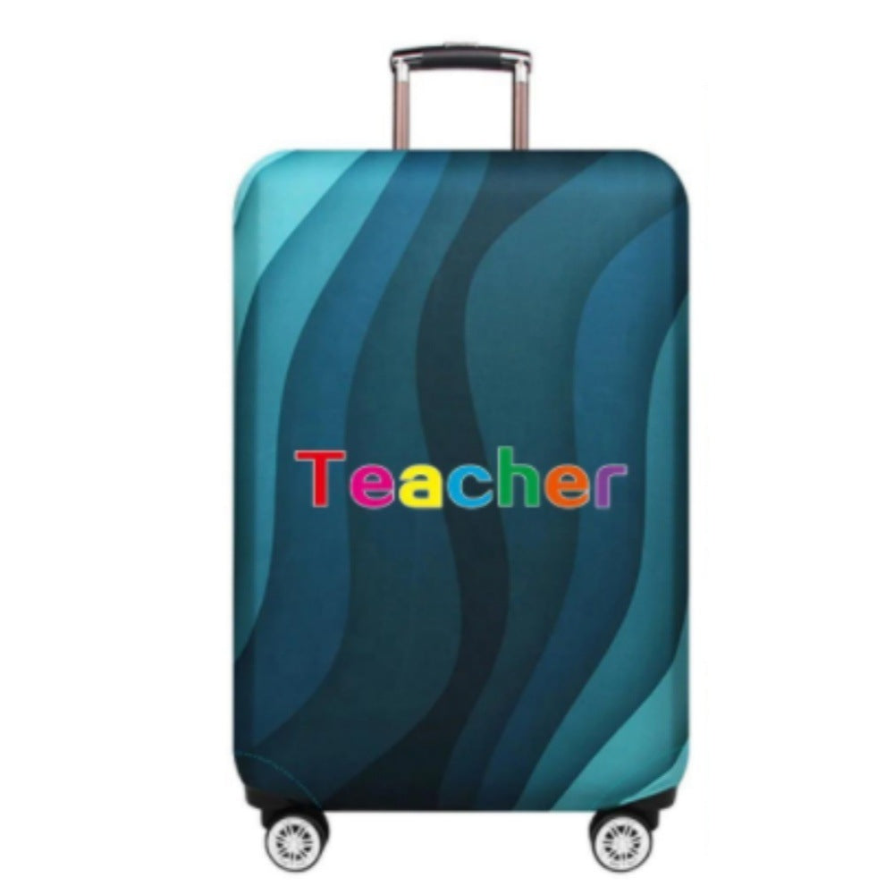 Damen Hartschalenreisekoffer mit kreativem Lehrermotiv Brehn