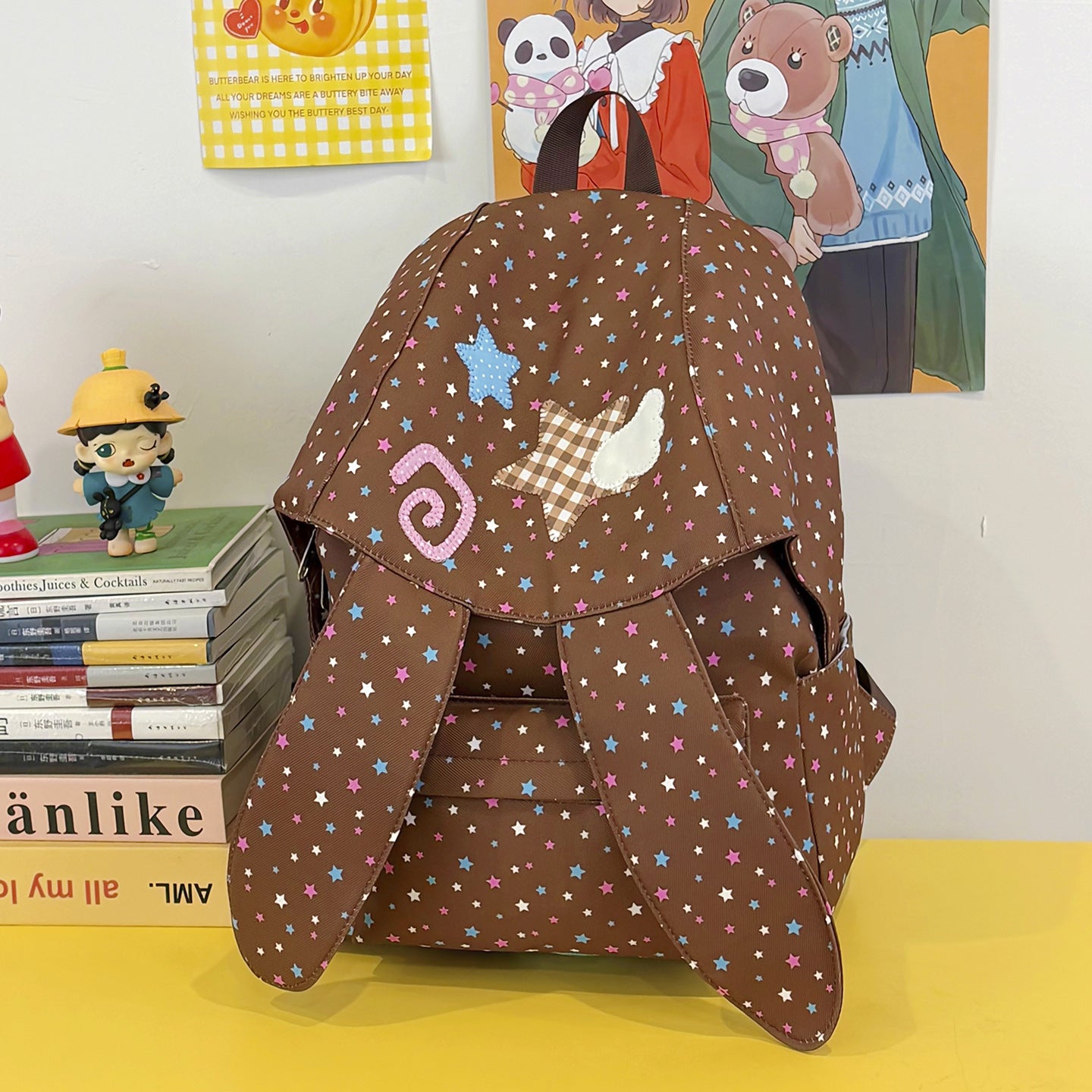 Hübscher Rucksack mit Hasenohren-Muster