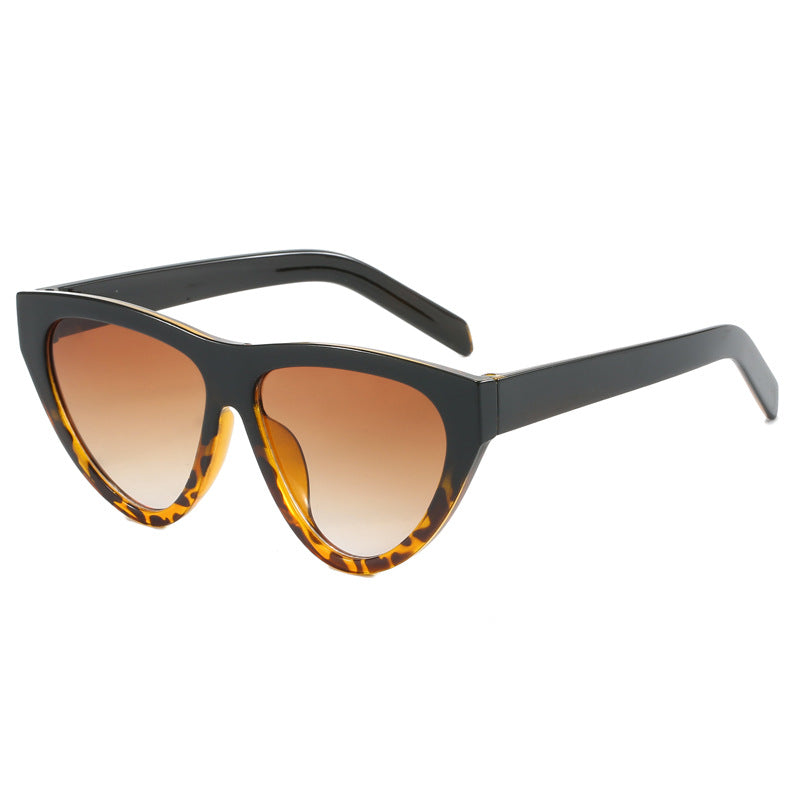Damen futuristische Cat-Eye Sonnenbrille mit hochwertigem Kunststoffrahmen Brehn