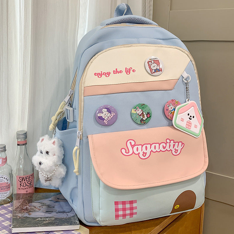 Niedlicher Charakter-Themen Mehrfach-Taschen Schulrucksack