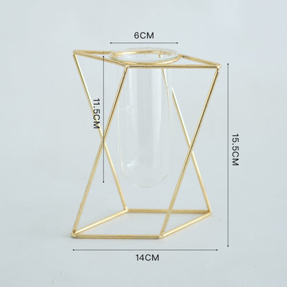 Geometrischer Tisch Pflanzenhalter