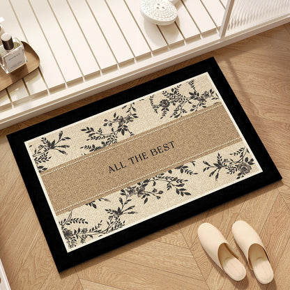 Eleganter floral gemusterter Teppich