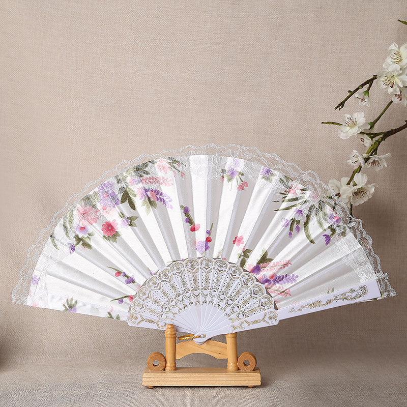 Damen elegante handgefertigte Fächer Brehn