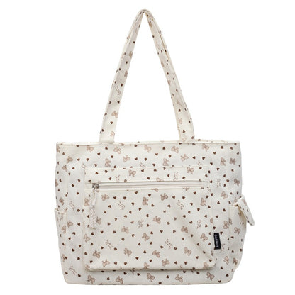 Stylische Doppeltaschen-Tragetasche