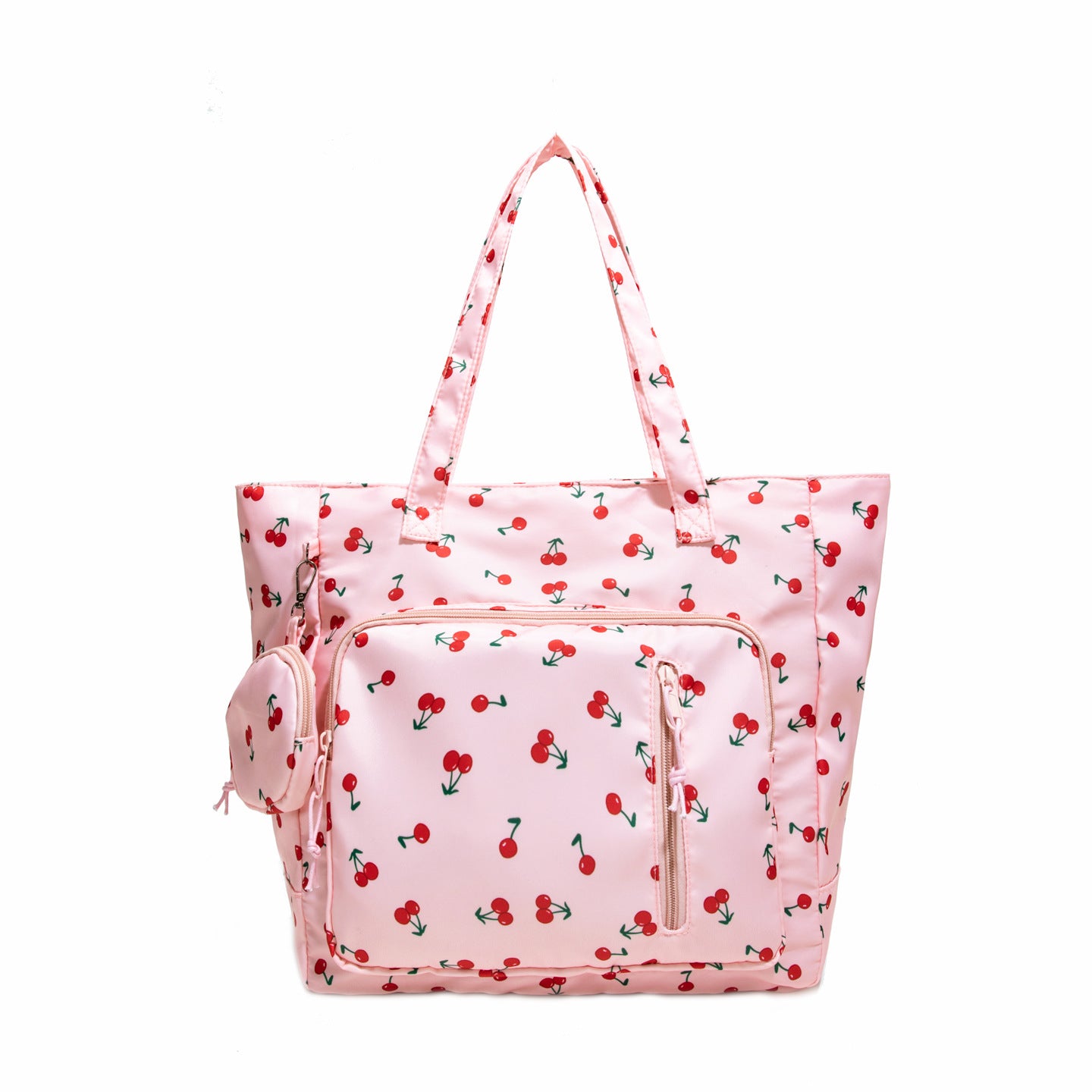Funktionale Floral Print Tote Bag Brehn