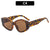 Statement Geometric Übergroße Sonnenbrille