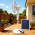 Unisex Solar-Betriebener Standventilator mit modernem Design und effizienter Luftzirkulation Brehn