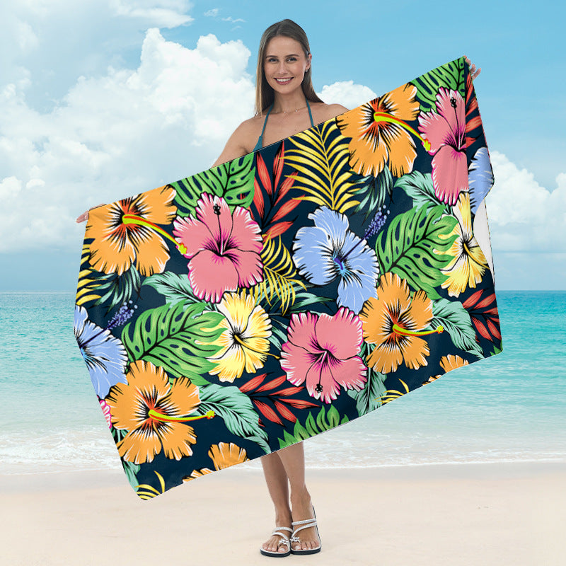 Strandtuch mit artistischem Mandala-Design Brehn