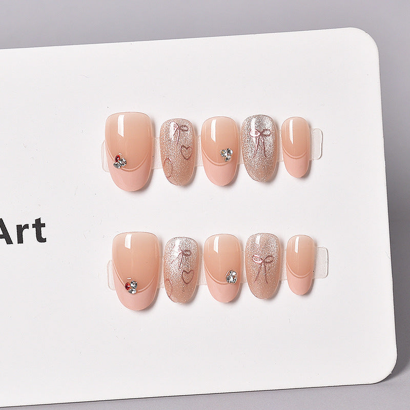 Elegante französische Tip Press-On Nagelkunst Brehn 1787316010