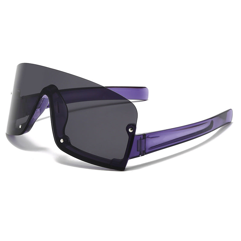 Damen sportliche visier Sonnenbrille Brehn