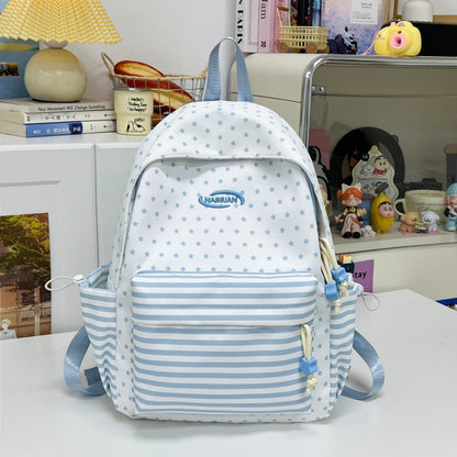 Stylischer Sternmuster Casual Rucksack Brehn