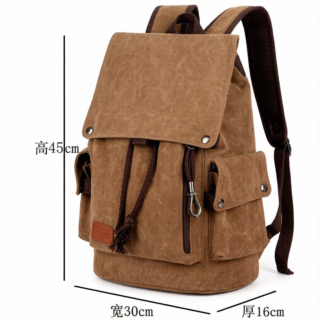 Canvas Wanderrucksack Brehn