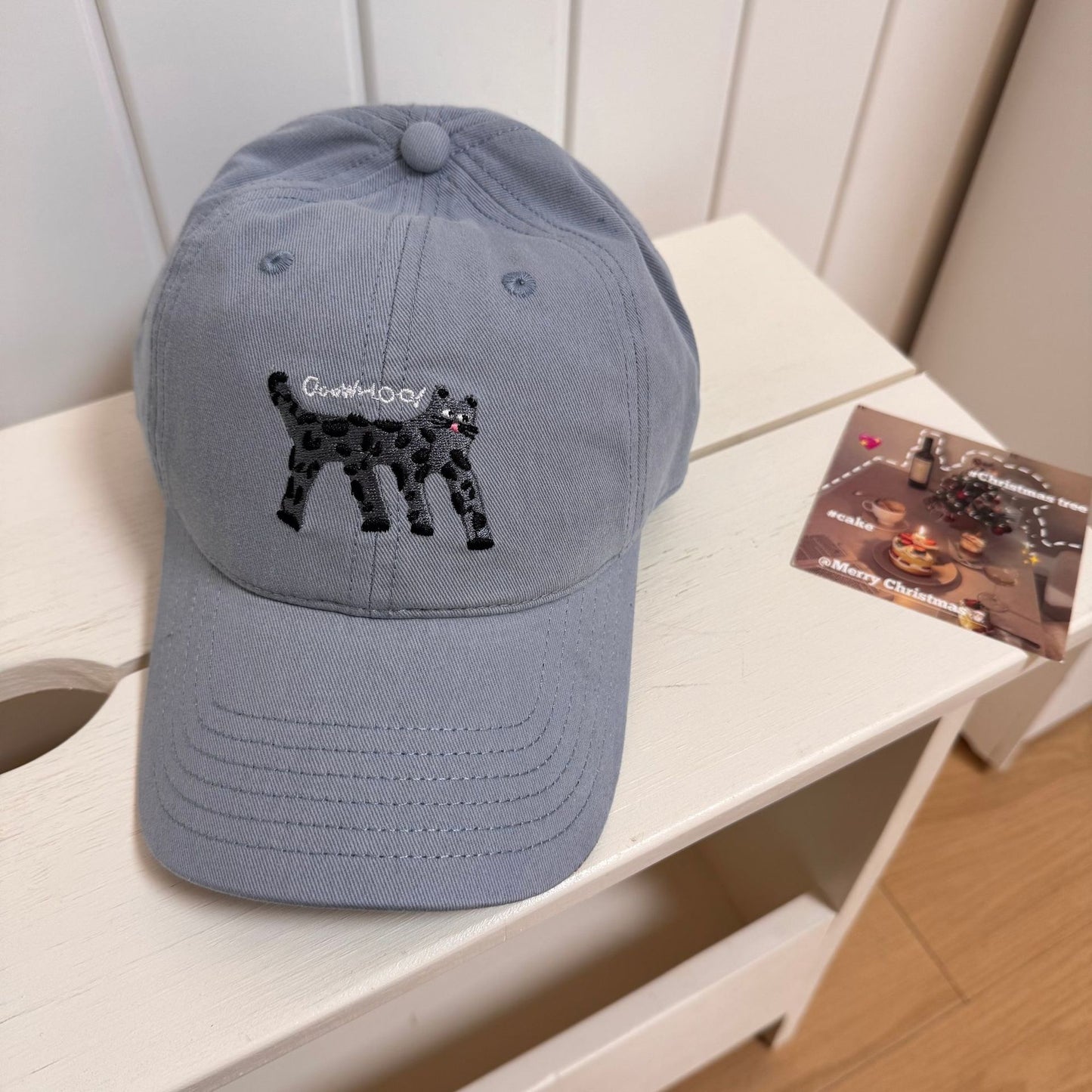 Damen Süßes Grafikbesticktes Baseballcap Brehn