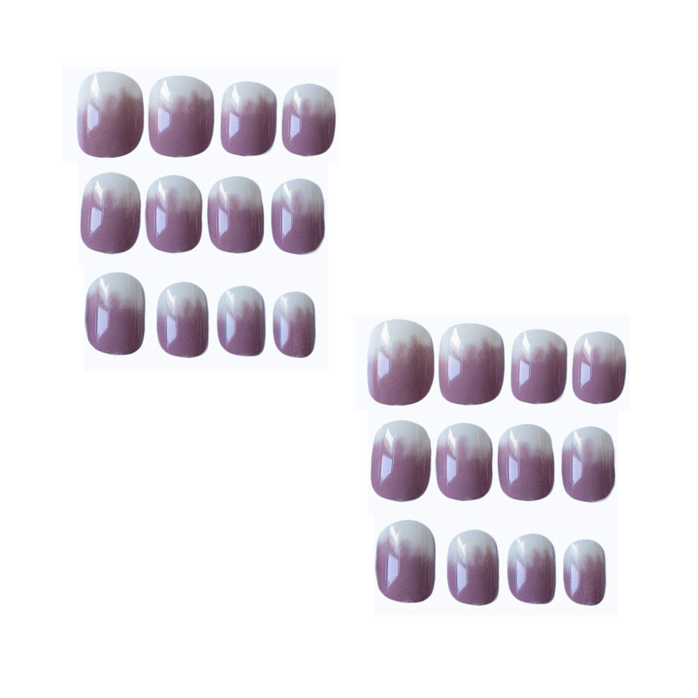 Elegantes Ombre-Nagelkunst-Set