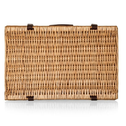 Damen Picknickkorb mit integriertem Geschirrset und platzsparendem Design Brehn