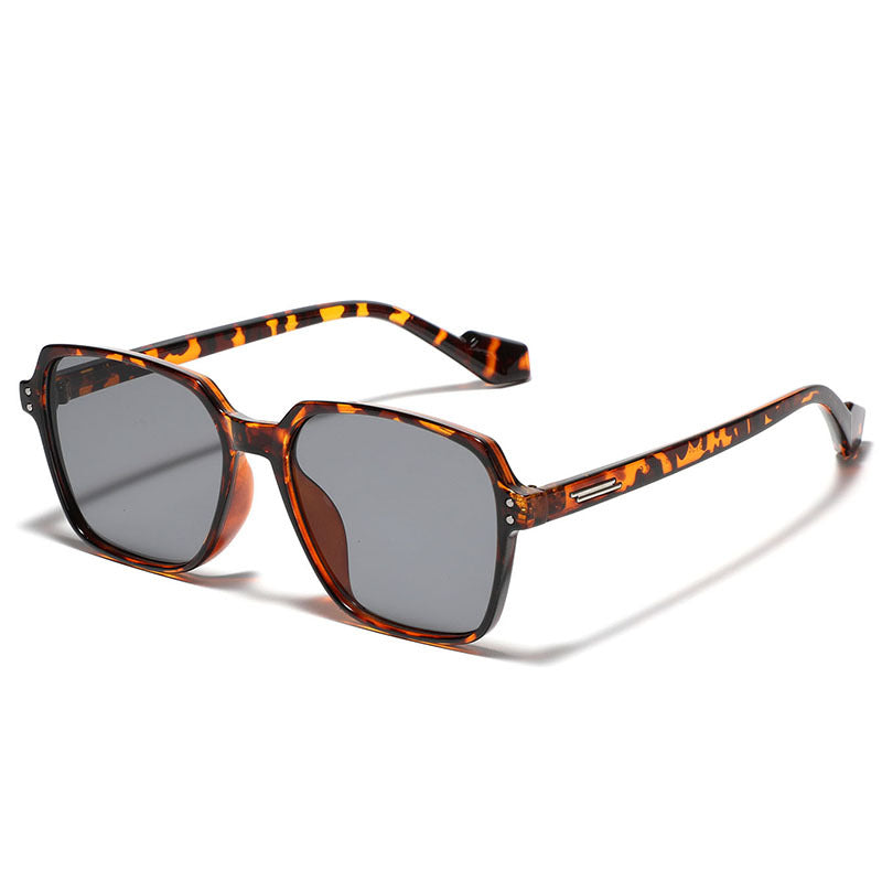 Damen quadratische Sonnenbrille mit modischem Kunststoffrahmen und polarisierten Gläsern Brehn