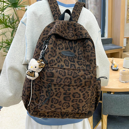 Urban Chic Tiered Animal Print Rucksack Brehn