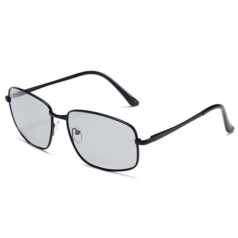 Damen elegante Sonnenbrille mit modernem Metallrahmen Brehn