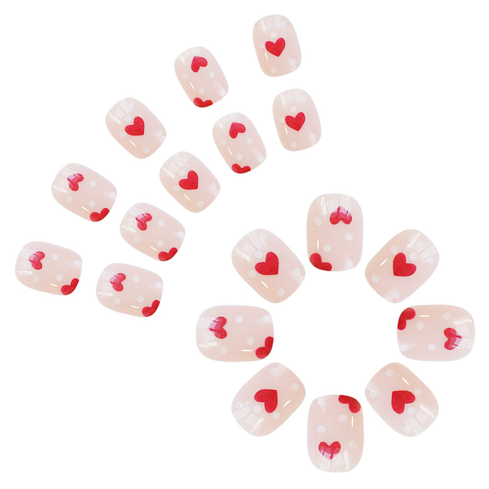 Herz-Themen-Nagelkunst-Set Brehn