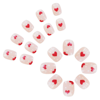 Herz-Themen-Nagelkunst-Set Brehn