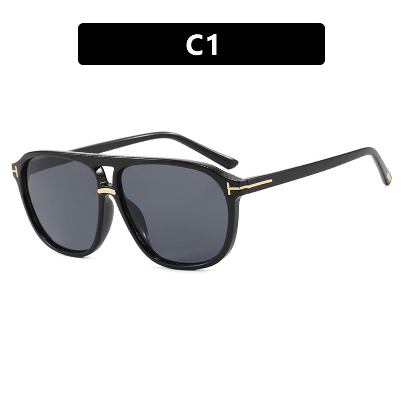 Damen quadratische Sonnenbrille mit luxuriösem Schildkrötenmuster und polarisierenden Gläsern Brehn