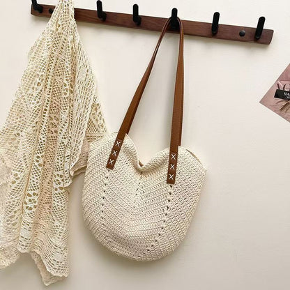 Handgefertigte Tasche Aus Natürlichem Material Brehn