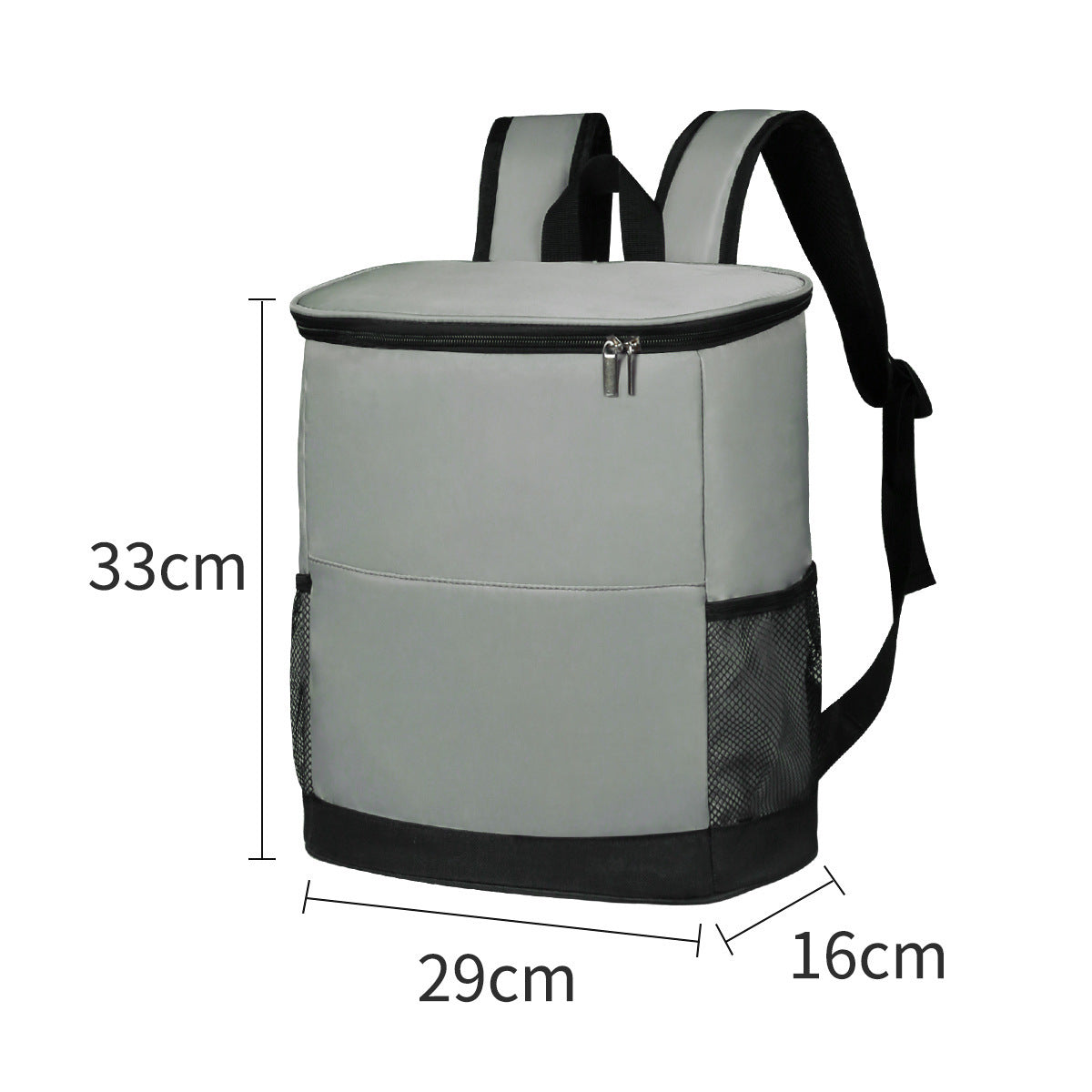Damen isolierter Kühlrucksack mit ergonomischen Tragegurten Brehn