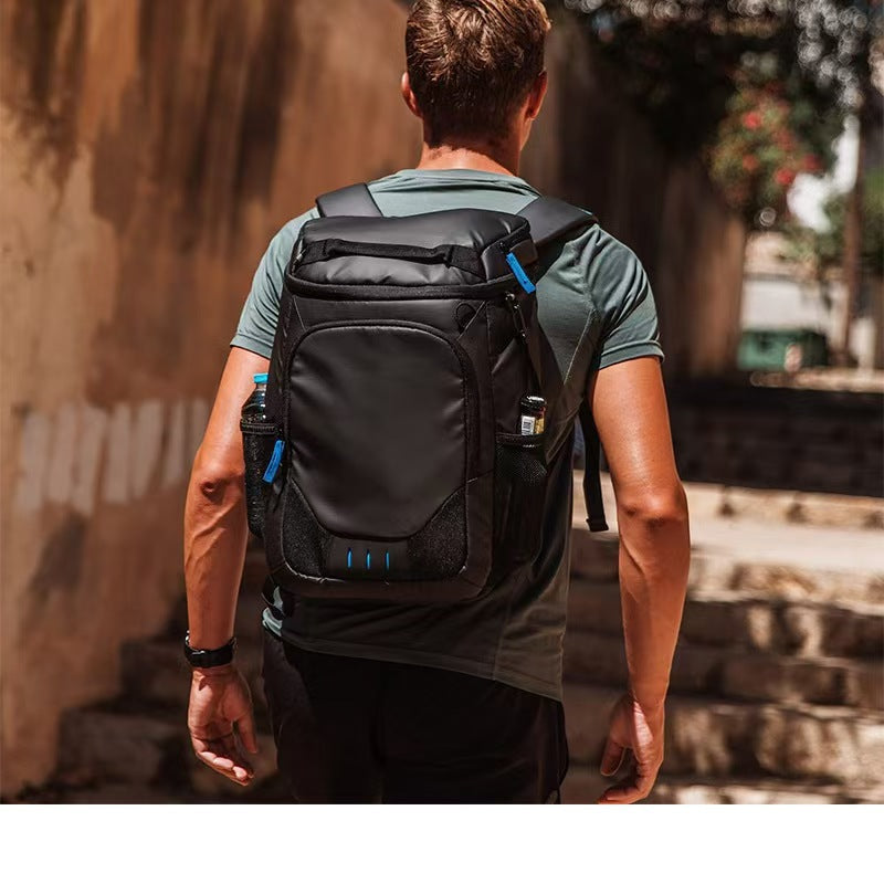 Unisex nan isolierter Lunch-Rucksack mit Kühlfach, Frontfach und verstellbaren Schultergurten Brehn