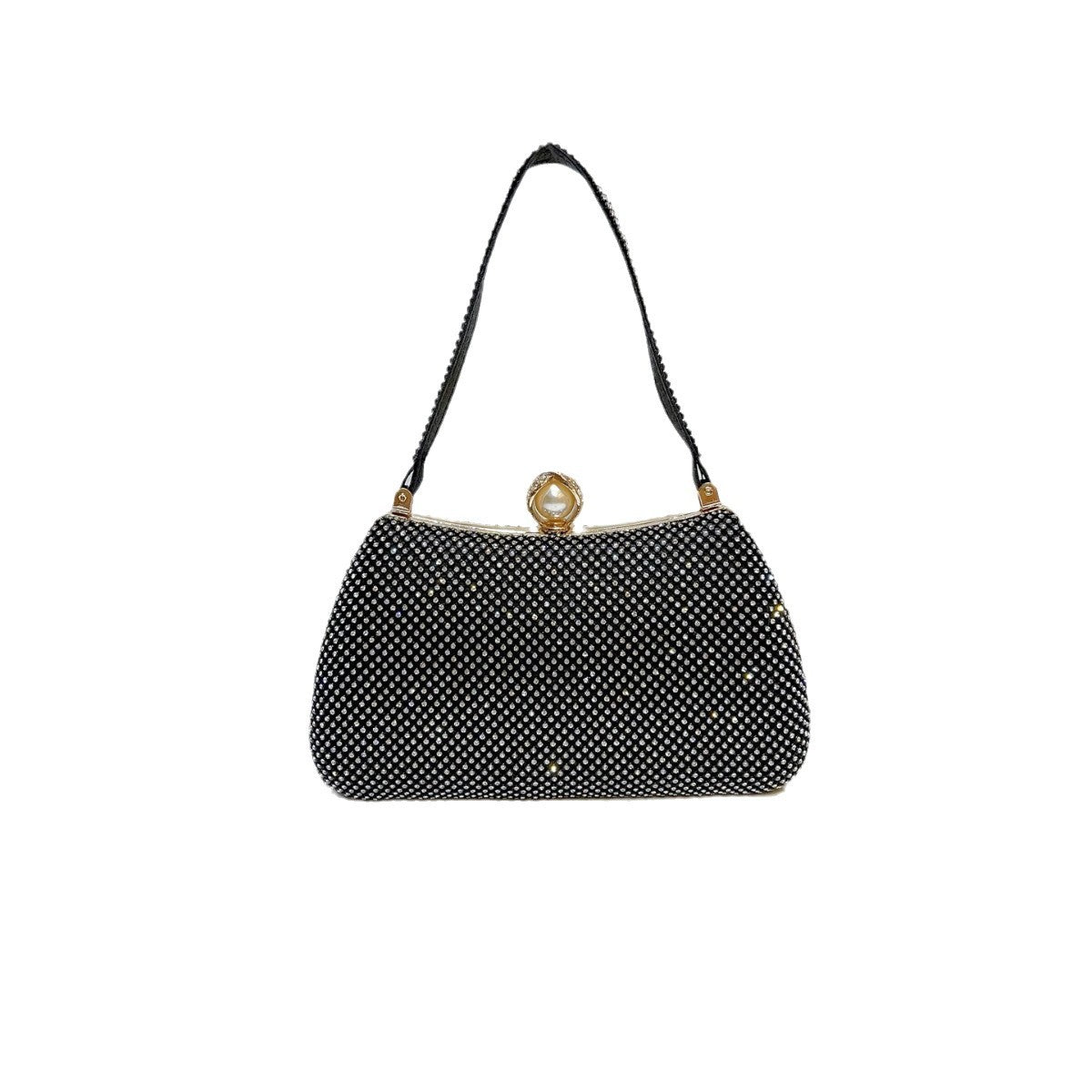 Strass-besetzte Abendhandtasche