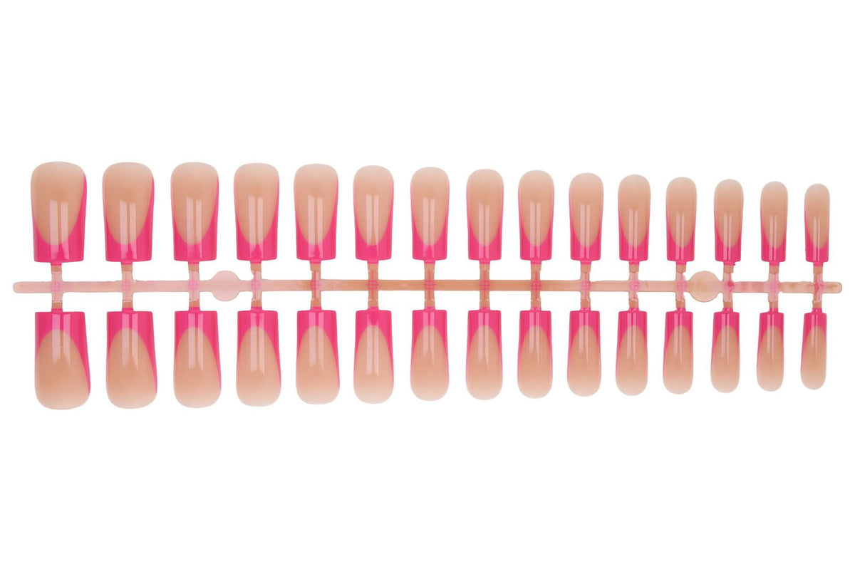 Kunstnagelset mit stilvollem Ombre-Design Brehn