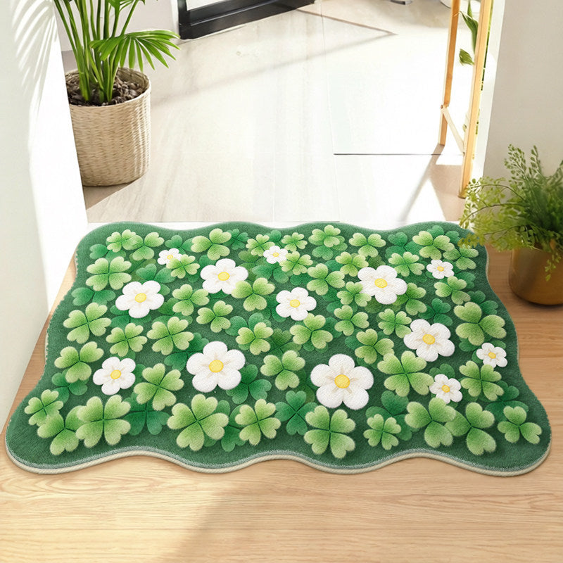 Blumenmuster Memory-Schaum Badewannenteppich Brehn