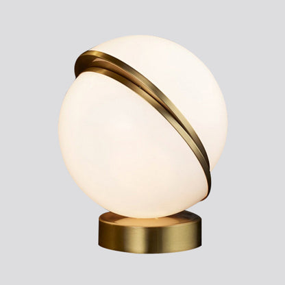 Moderne Schreibtischlampe mit orbitalem Design