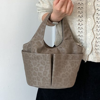 Stilvolle Faux-Leder Tragetasche