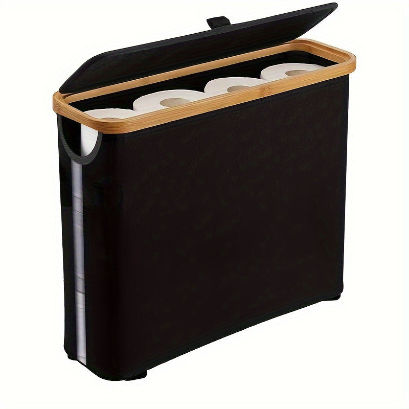 Nachhaltiger Recycling-Organizer mit Bambusdeckel Brehn