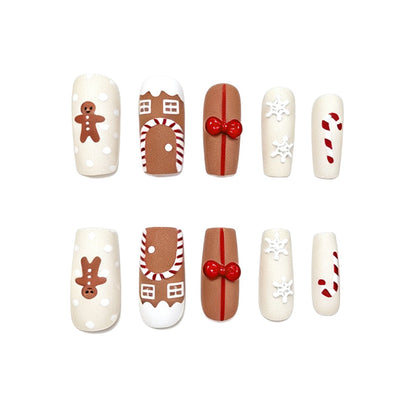 Festliche Lebkuchen Nagelkunst Brehn