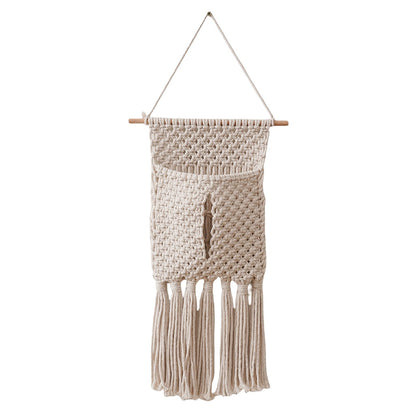 Dekorativer Macramé Wandorganizer Brehn