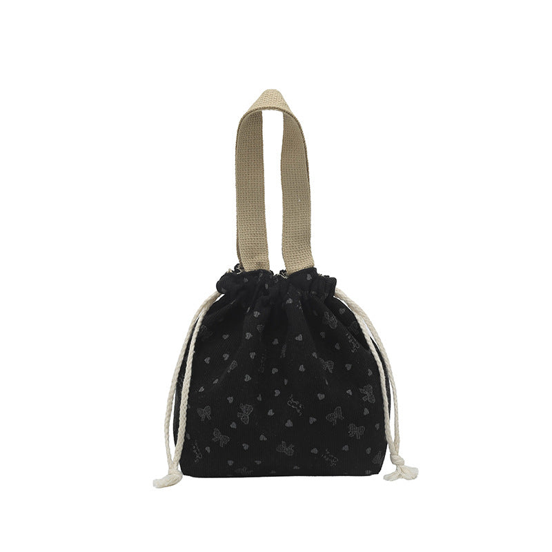 WoTextured Drawstring Mini Tasche Brehn