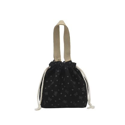 WoTextured Drawstring Mini Tasche Brehn