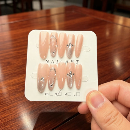 Premium Press-On Nail Art Set Brehn