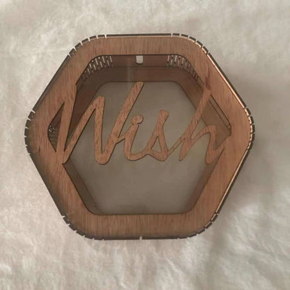 Dekorative hexagonale Wunschbox