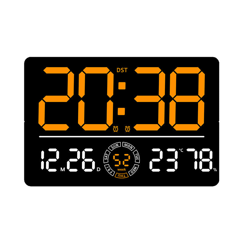 Digitaler Multifunktionswecker mit Hygrometer und Temperaturanzeige Brehn