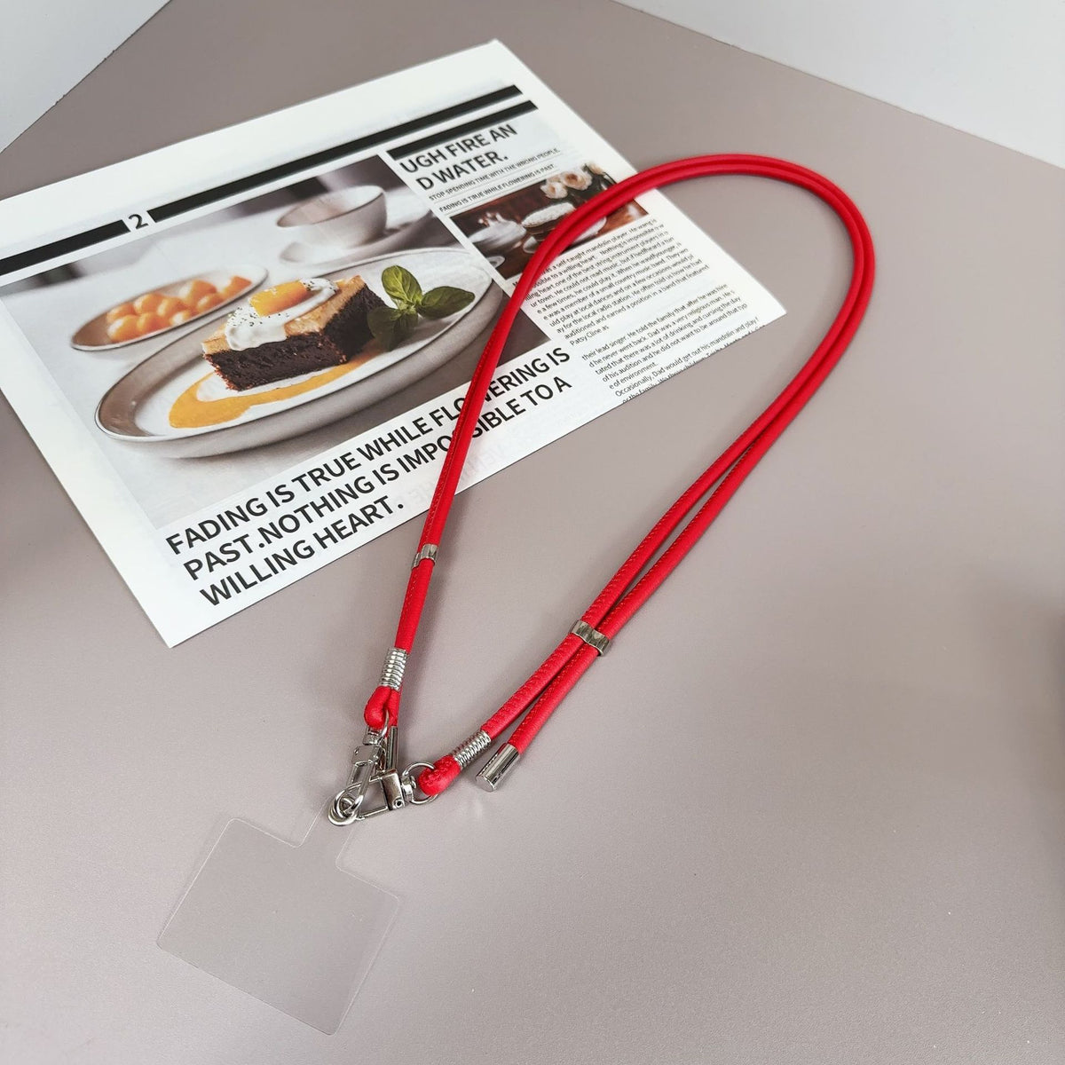 Neon Silikon Lanyard Strap Brehn