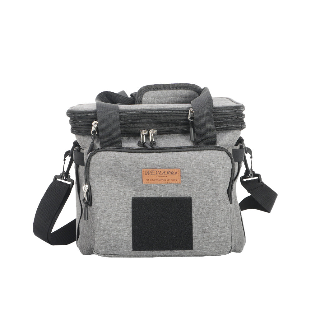 Damen Isolierte Kühltasche mit tragbarem Design und mehreren Fächern Brehn