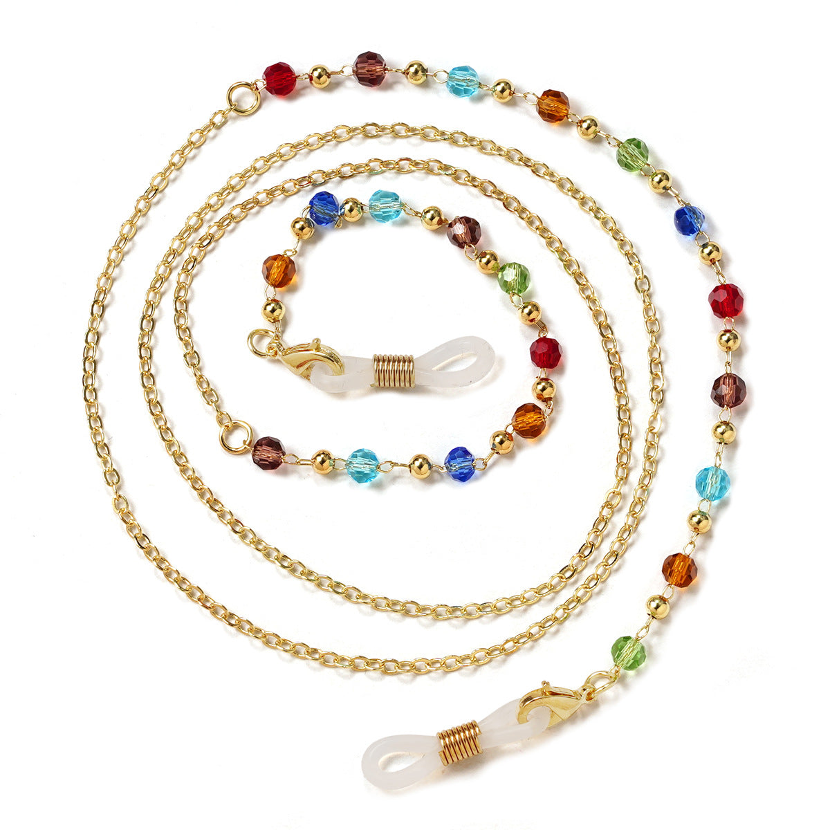 Farbige Perlen Brillen Kette Brehn 1786688581