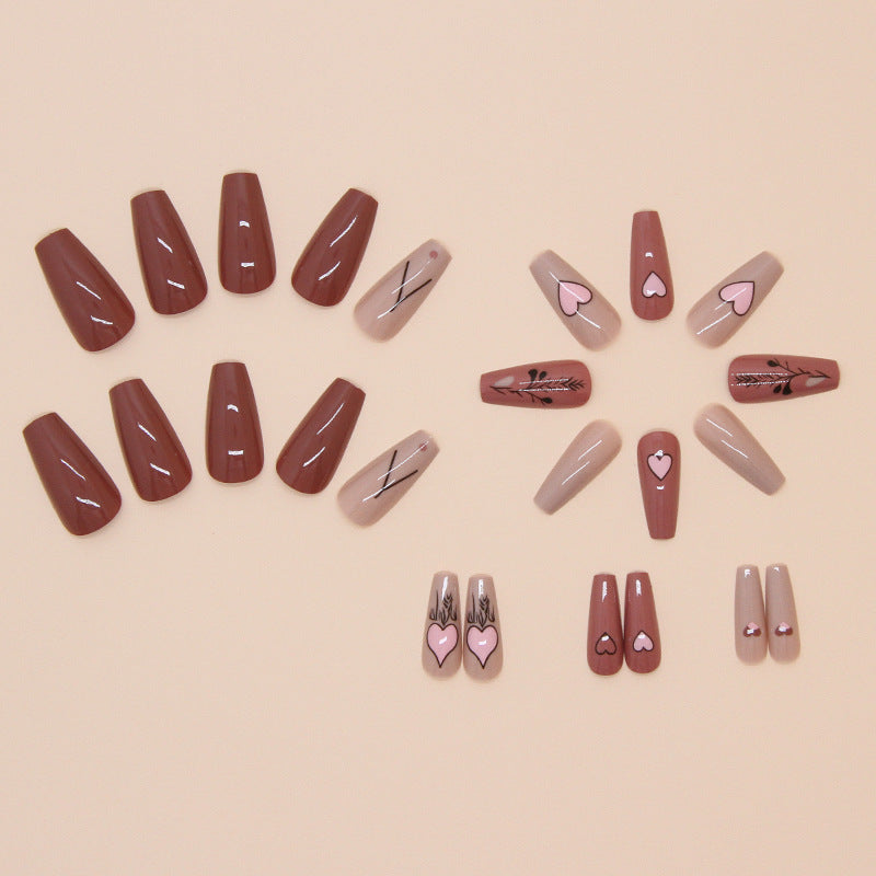 Künstlerisches Floral Nageldesign Kit Brehn