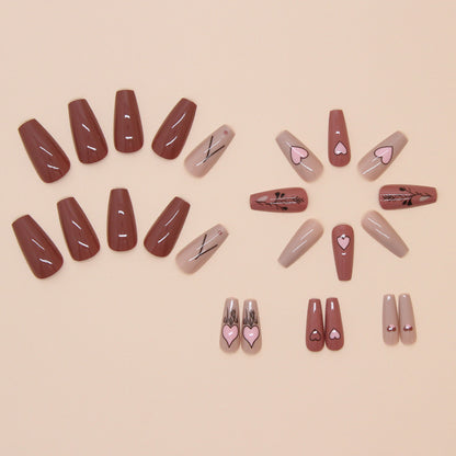 Künstlerisches Floral Nageldesign Kit Brehn