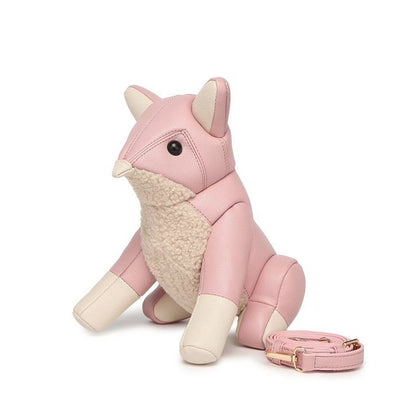 Skurrile tierförmige Handtasche