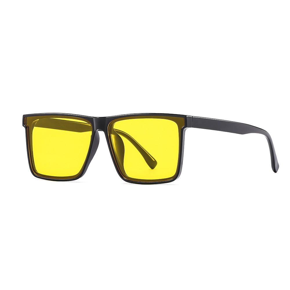 Herren Quadratische Rahmen Mode Sonnenbrillen Brehn